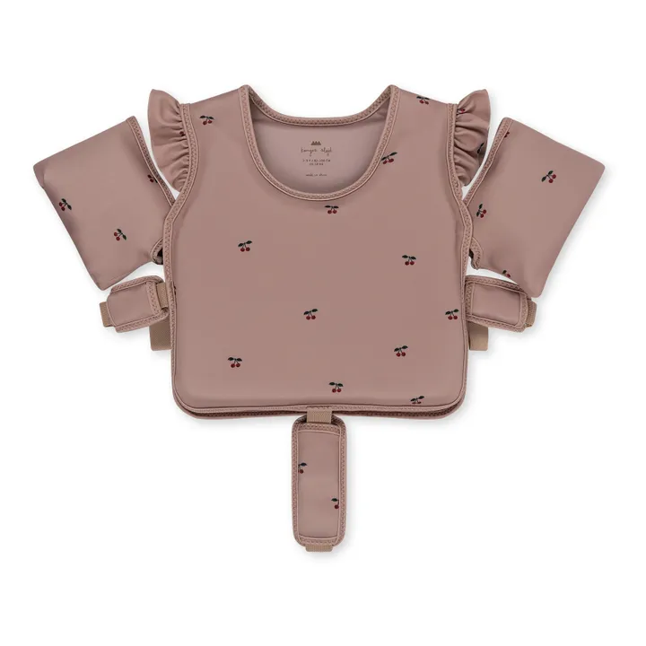 Konges Sløjd Gilet de natation avec brassards Cherry