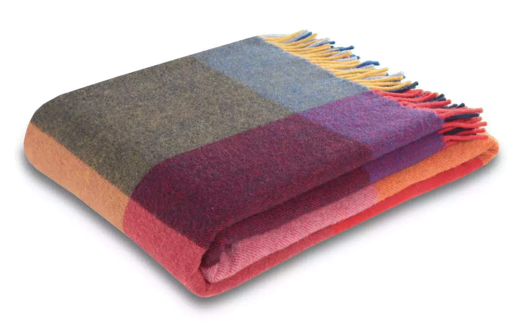 Kuscheldecke Bright Square 150 x 200 cm