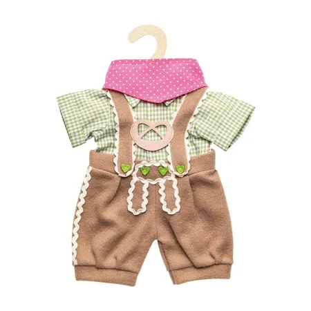 Heless Trachtenhose mit Hemd, für Puppen, 3 teilig, Größe 28 35 cm