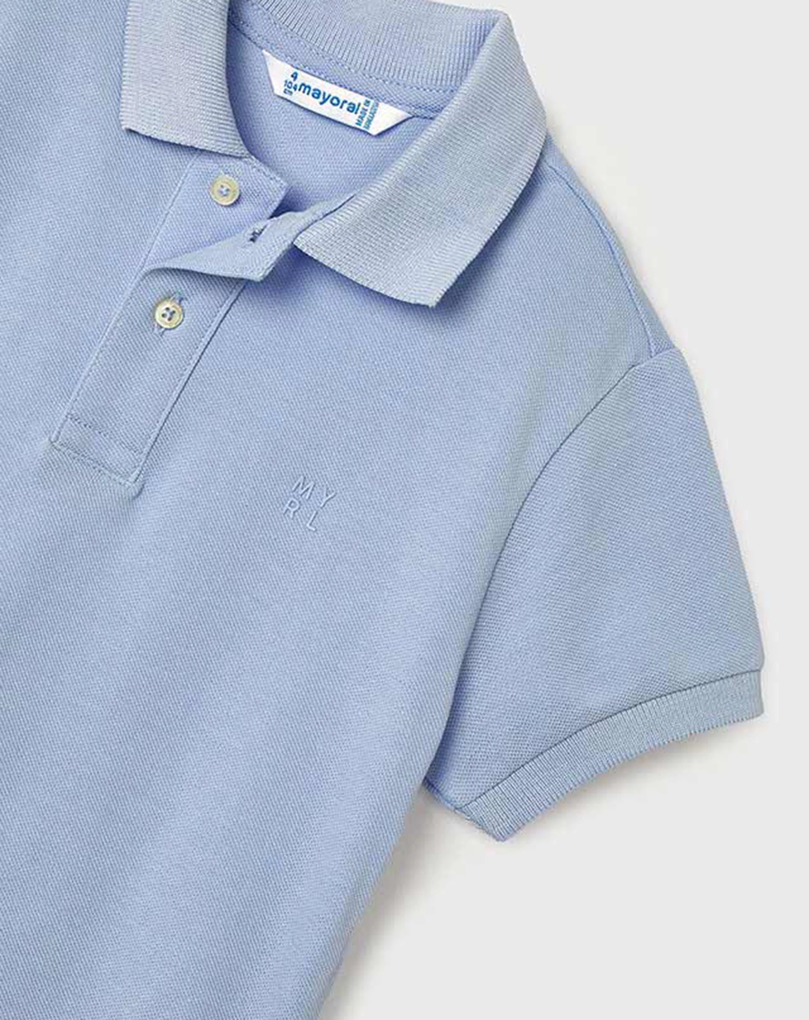 Poloshirt BASIC in hellblau
