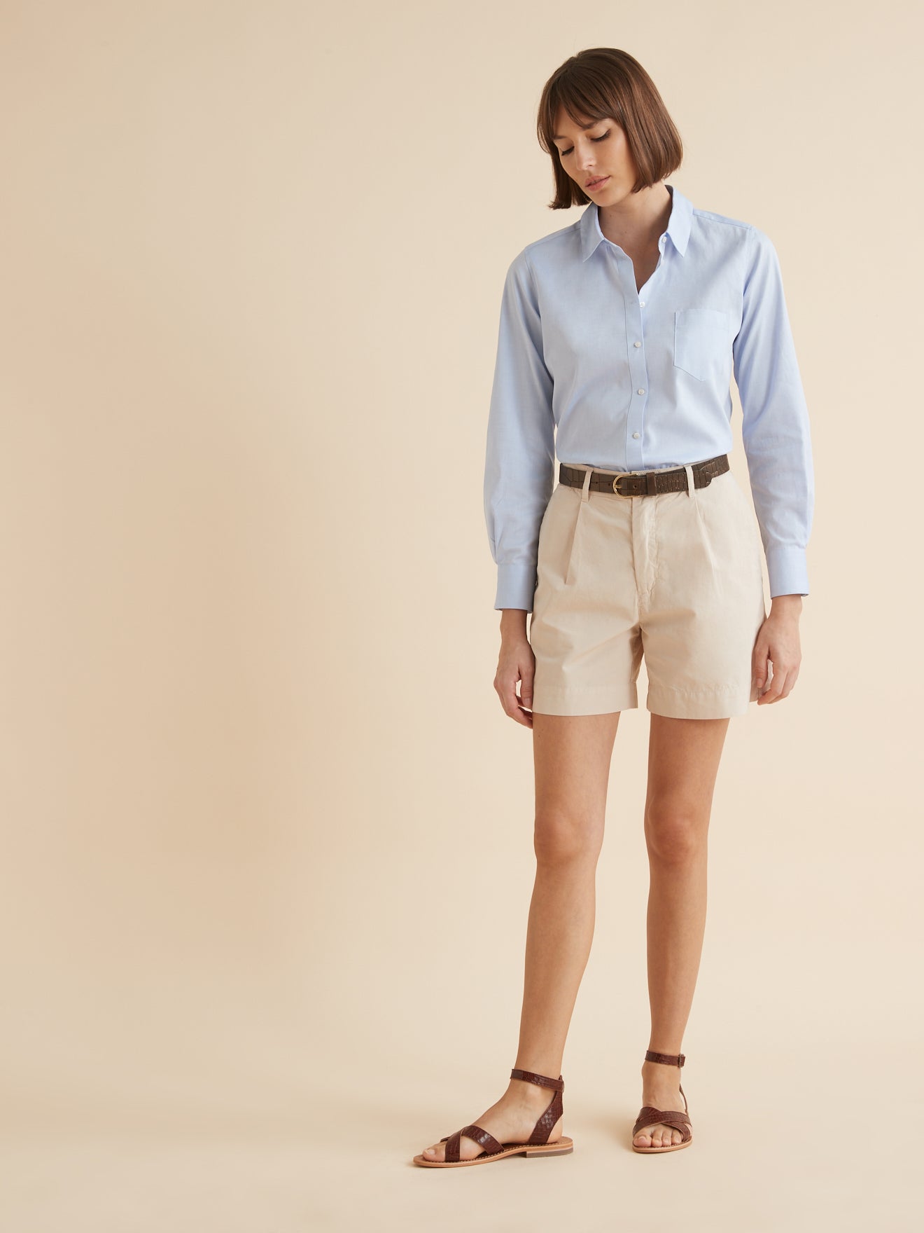 Chemise Oxford femme - coton bio