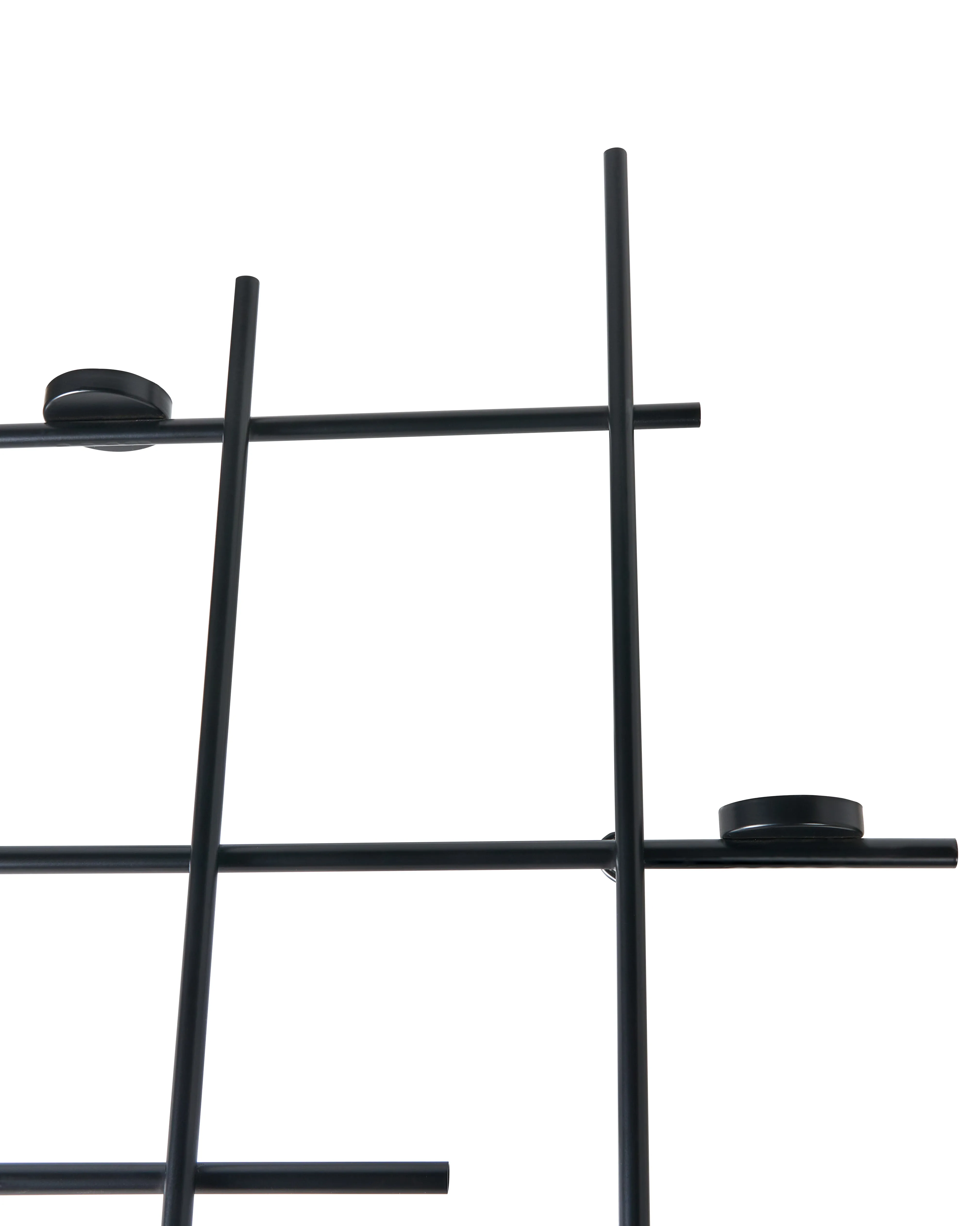 Wandkandelaar PORTO 74 cm Zwart