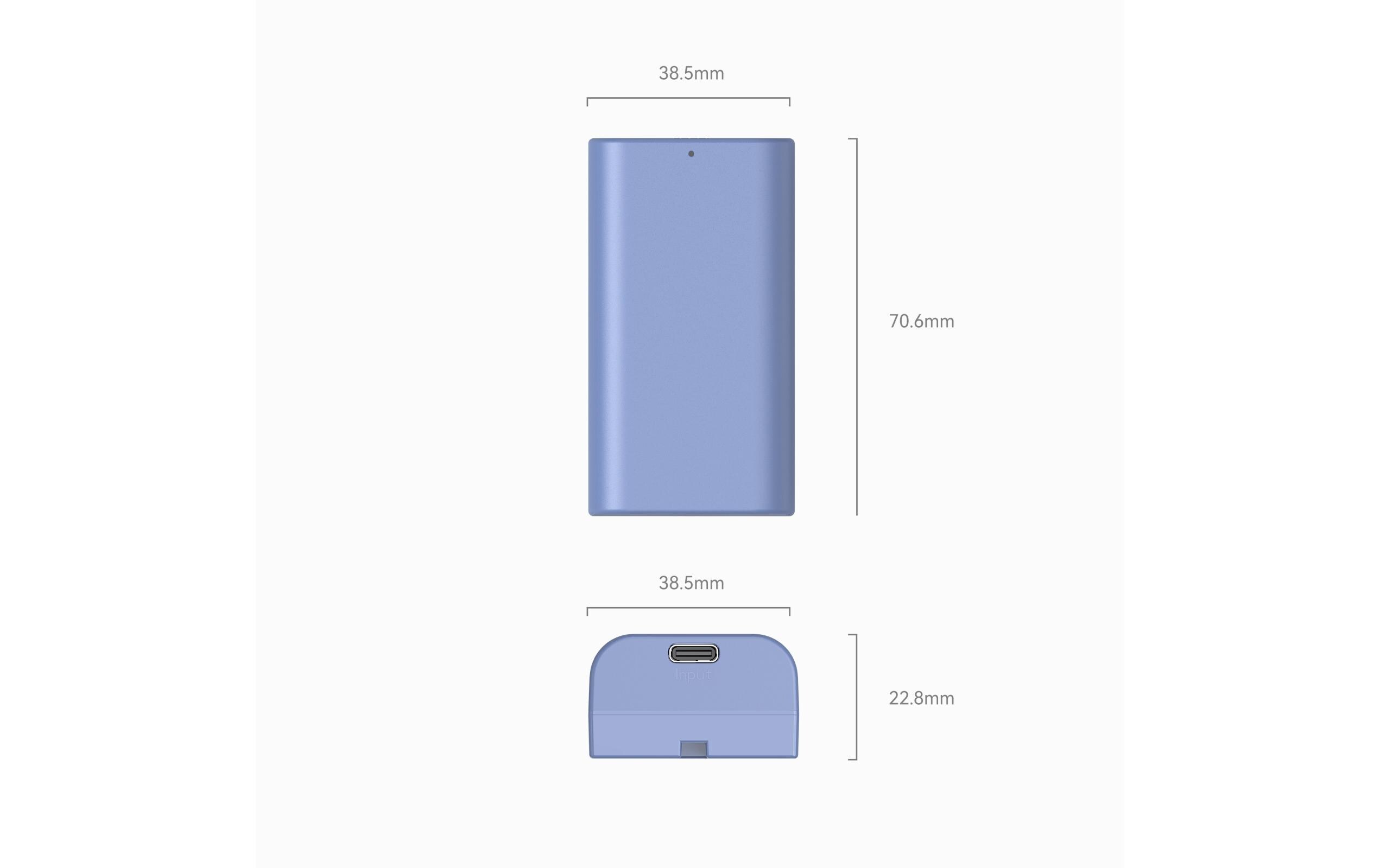 Digitalkamera-Akku NP-F550 USB-CUSB-C wiederaufladbarer Kamera-Akku