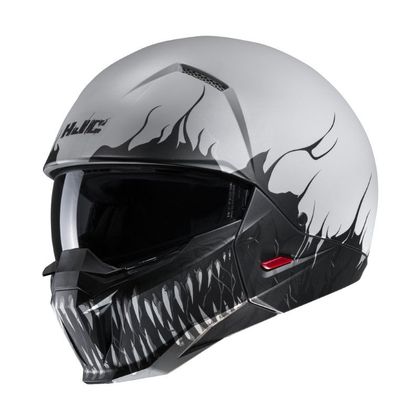 Casque Hjc I20 - SCRAW - Blanc / Noir