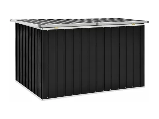 Boîte de rangement de jardin Anthracite 149x99x93 cm