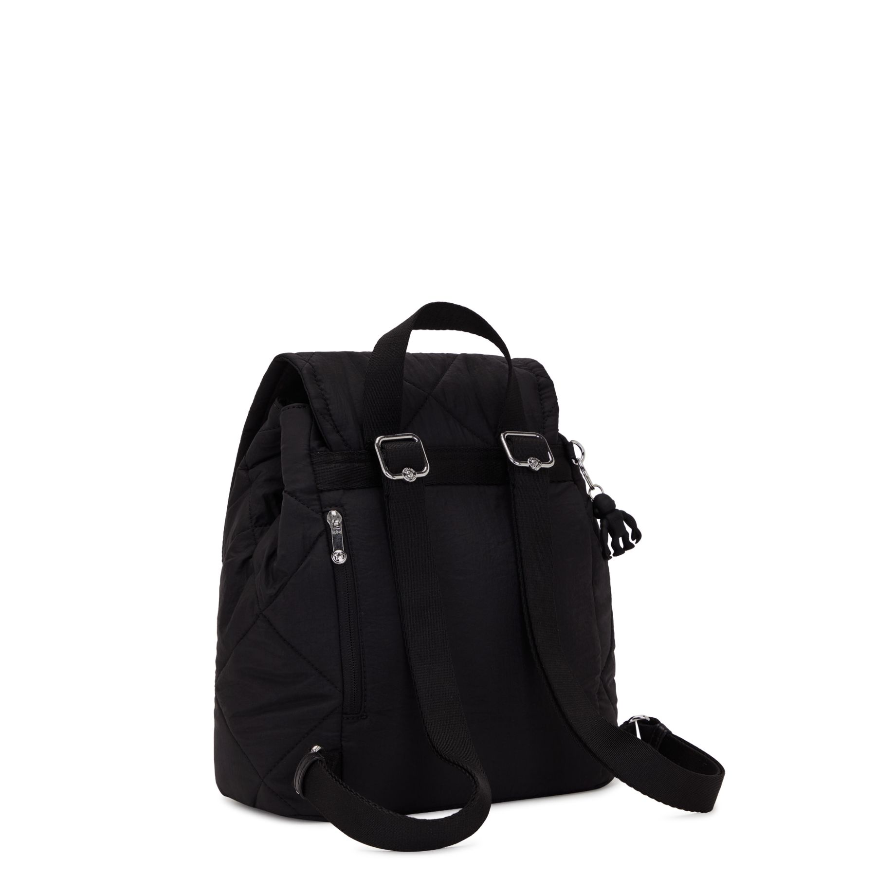 ADINO Sac à dos compact avec cordon de serrage et fermeture magnétique - Cosmic Black Quilt