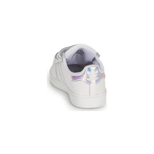 adidas Originals - SUPERSTAR CF I - Blanc / Iridescent