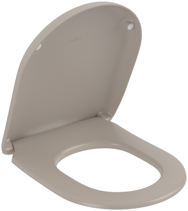 Villeroy & Boch Antao softclose toiletzitting met quick release taupe