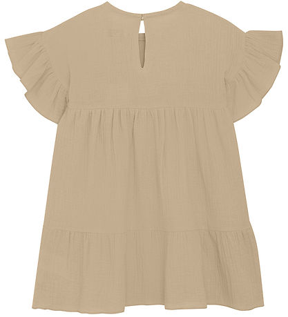 Huttelihut Kleid - Musselin - Irisch Cream