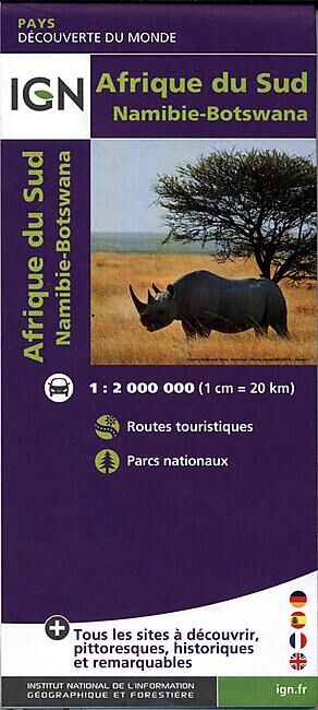 IGN - AFRIQUE DU SUD 1 2 000 000