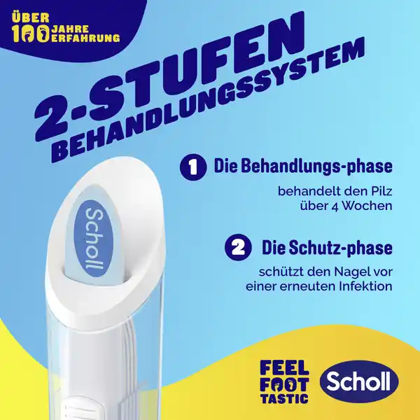 2in1 Stift bei Nagelpilz