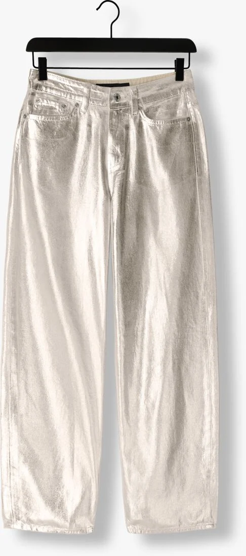 DRYKORN zilveren drykorn wijde broek medley