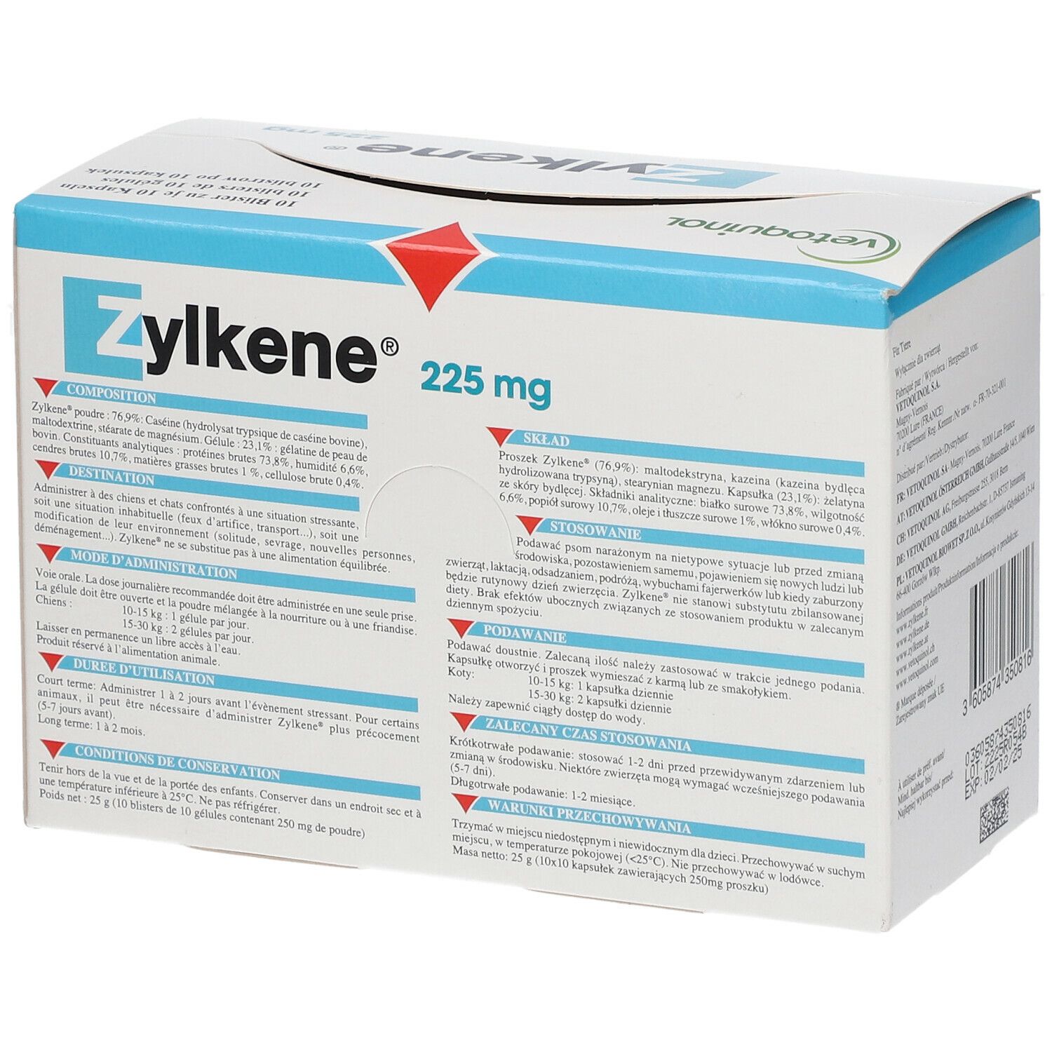 Zylkène® 225 mg für Hunde