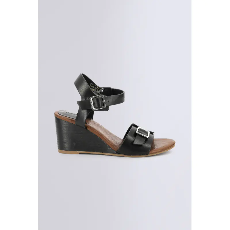 KICK VODOU NOIR SANDALES Cuir Femme