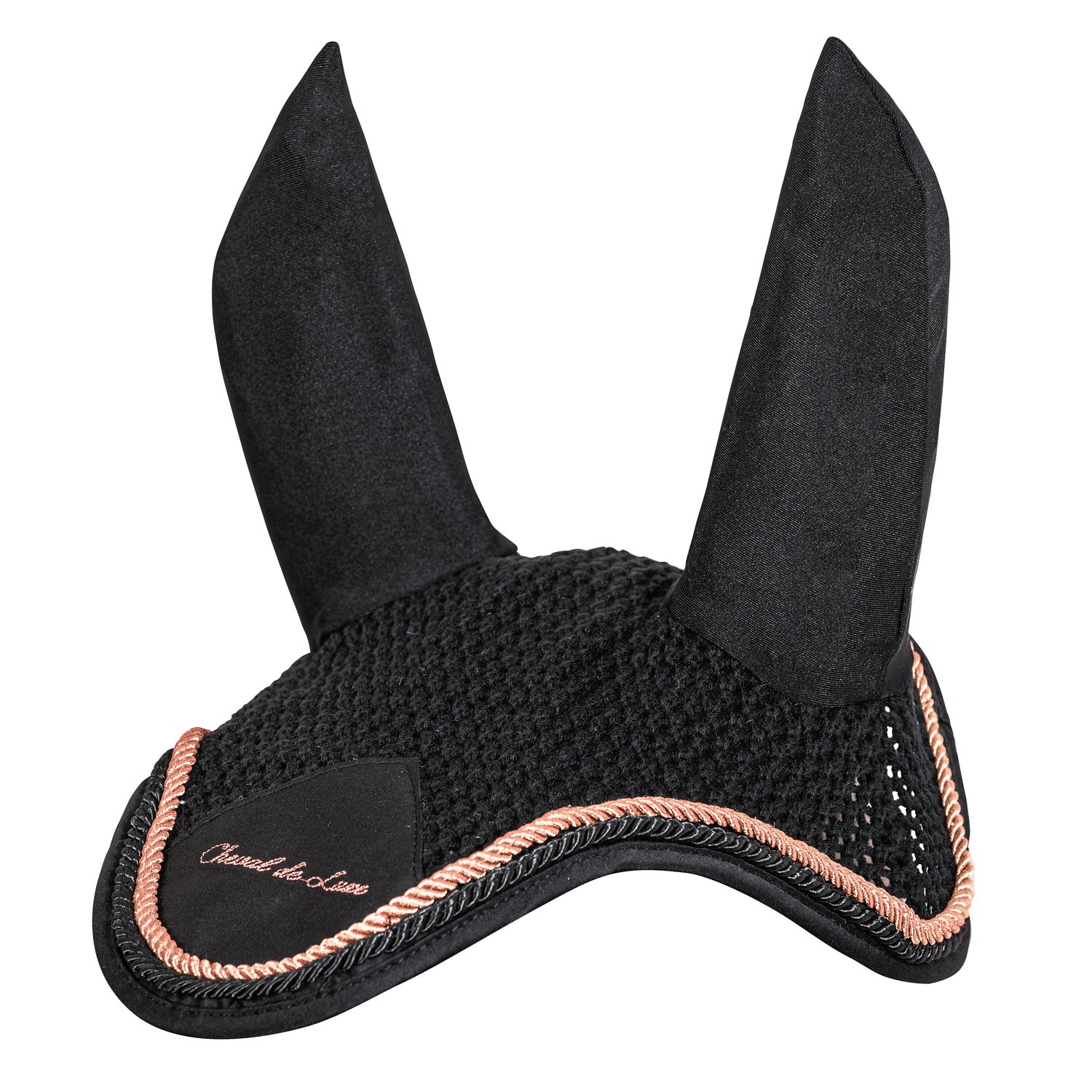 Cheval de Luxe Fliegenohren  - black/rose