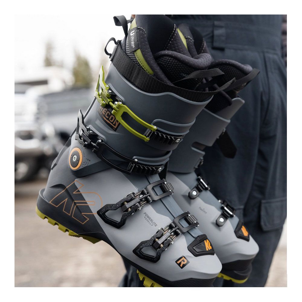 K2 RECON 120 MV - Chaussures ski Homme grey/black/green