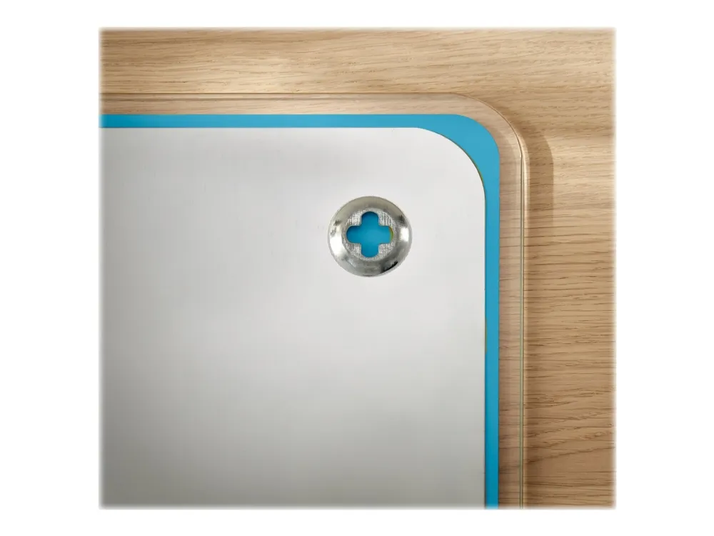 Whiteboard glastavle Leitz Cosy 80x60 cm blå magnetisk