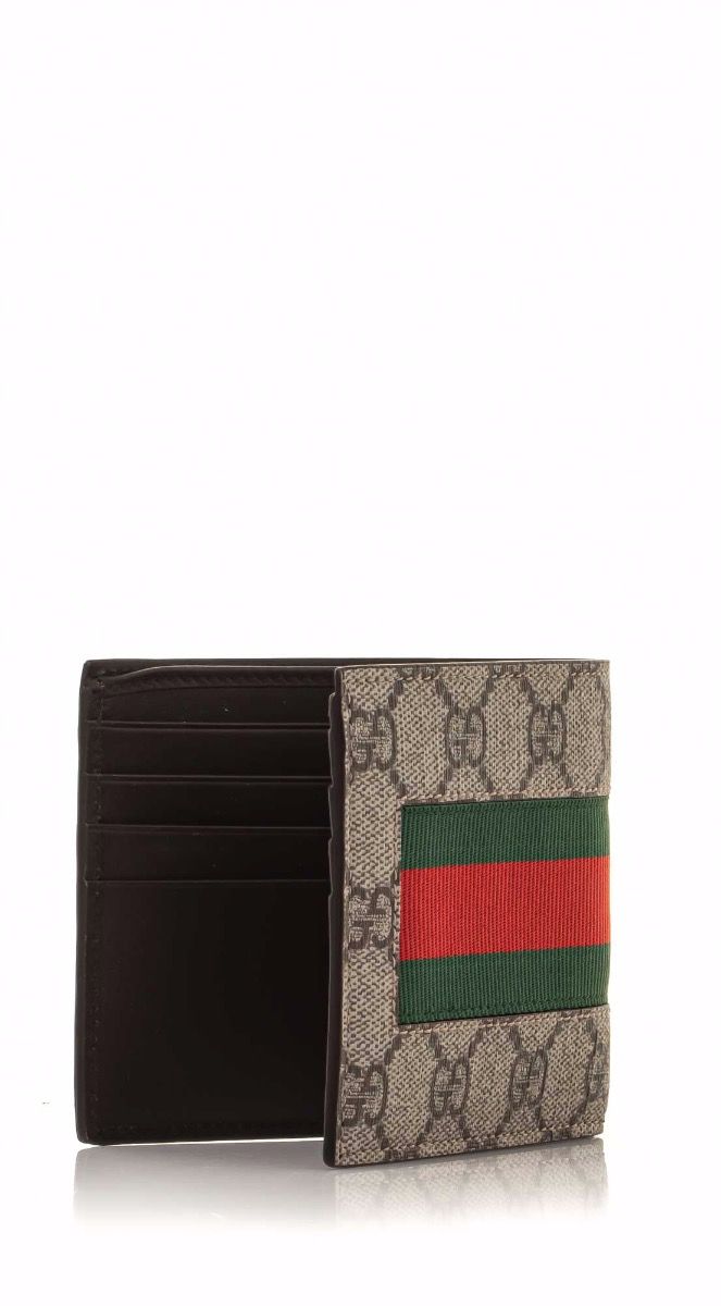 Gucci GG Supreme Web Wallet
