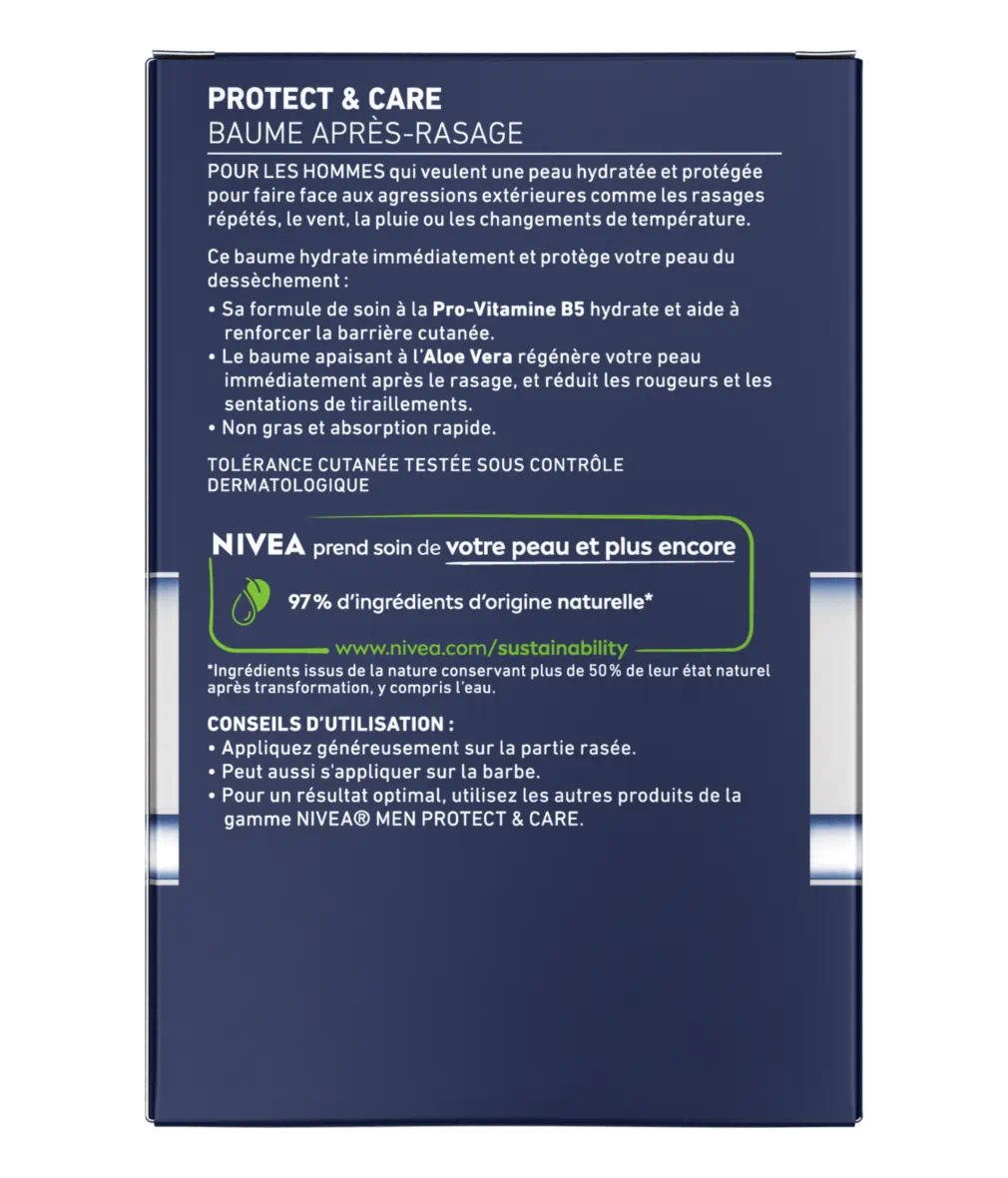 BAUME APRÈS-RASAGE HYDRATANT PROTECT & CARE HOMME