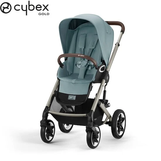 Poussette Talos S Lux   Taupe/Sky Blue        de               CYBEX