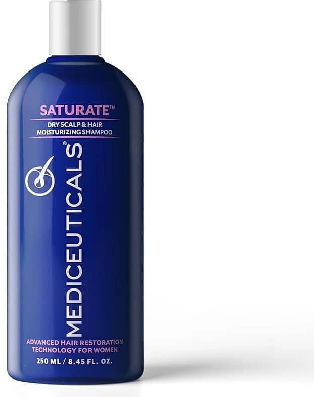 Mediceuticals - Saturate Shampoo - Transparant - 250ml - SLS Vrij