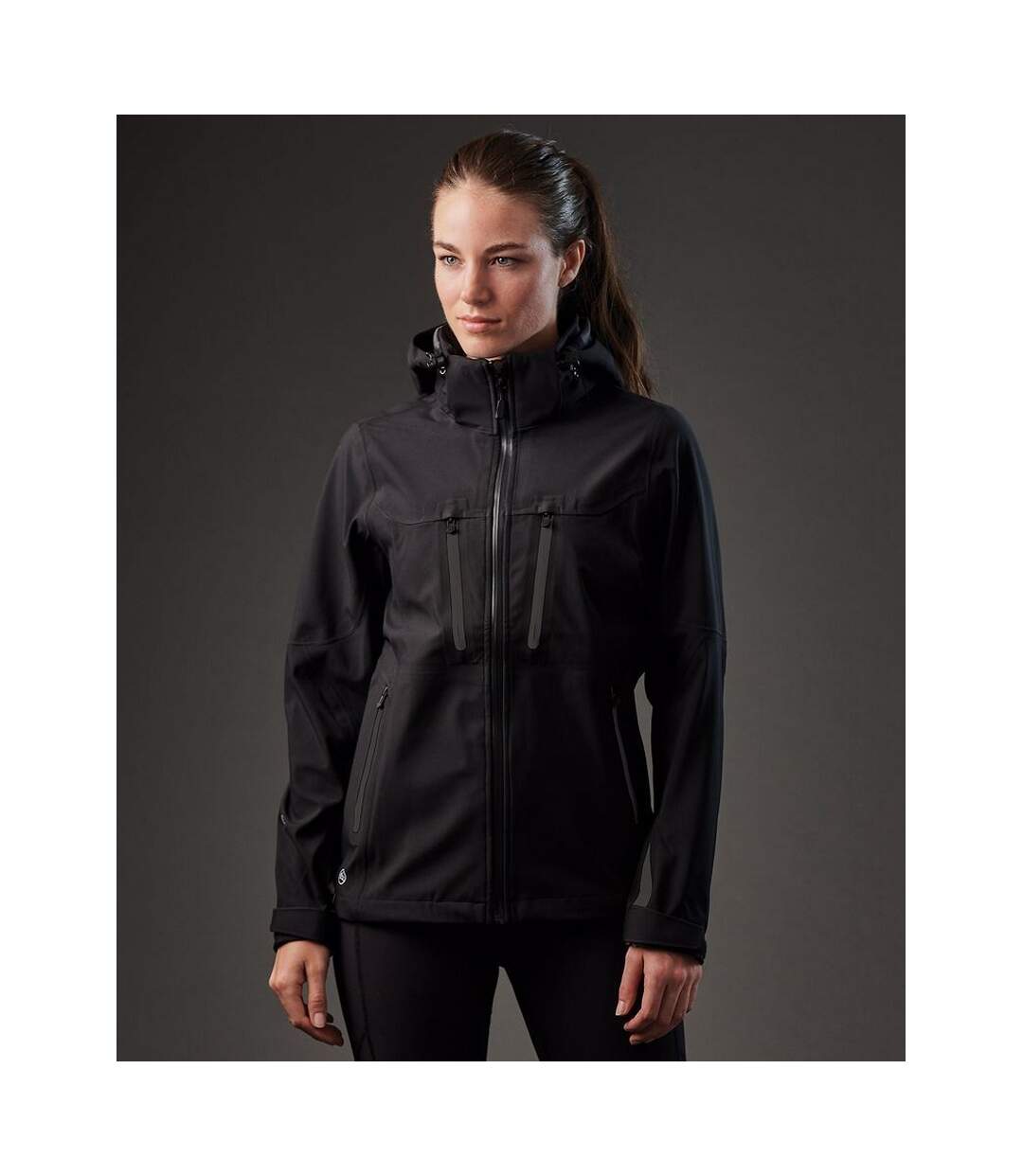Stormtech - Veste softshell PATROL TECHNICAL - Femme (Noir / Carbone) - UTRW7357