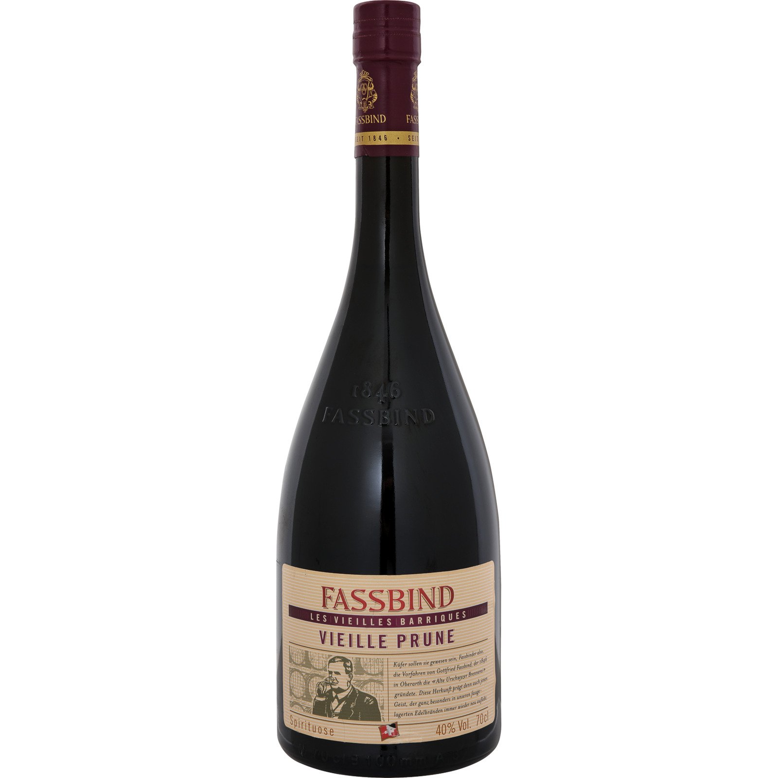 Fassbind Vieille Prune Barrique 70 cl