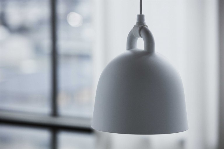Normann Copenhagen Bell hanglamp x-small Ø22 grijs