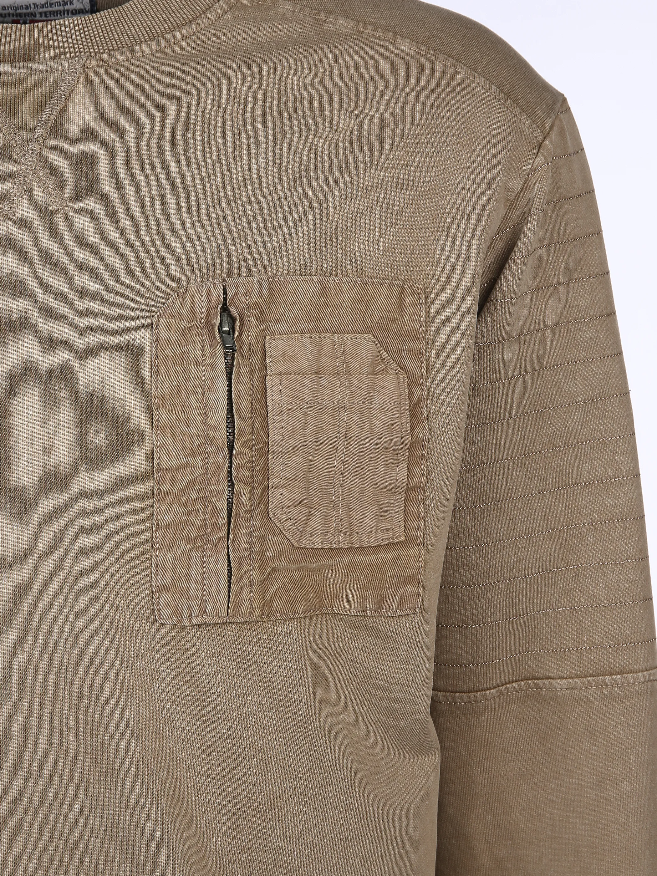 Herren Sweatshirt mit Brusttasche