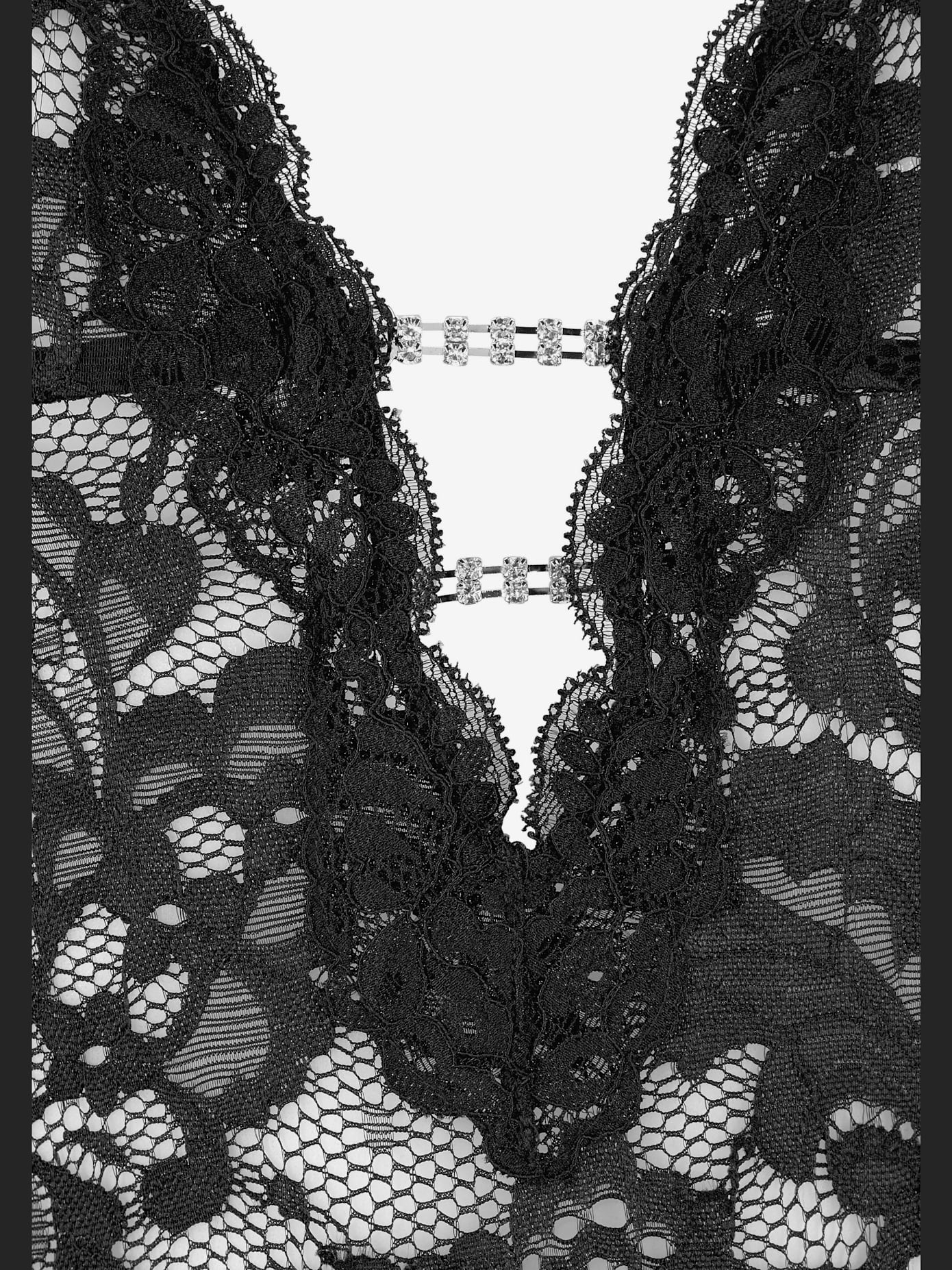 Déshabillé érotique en dentelle élégante