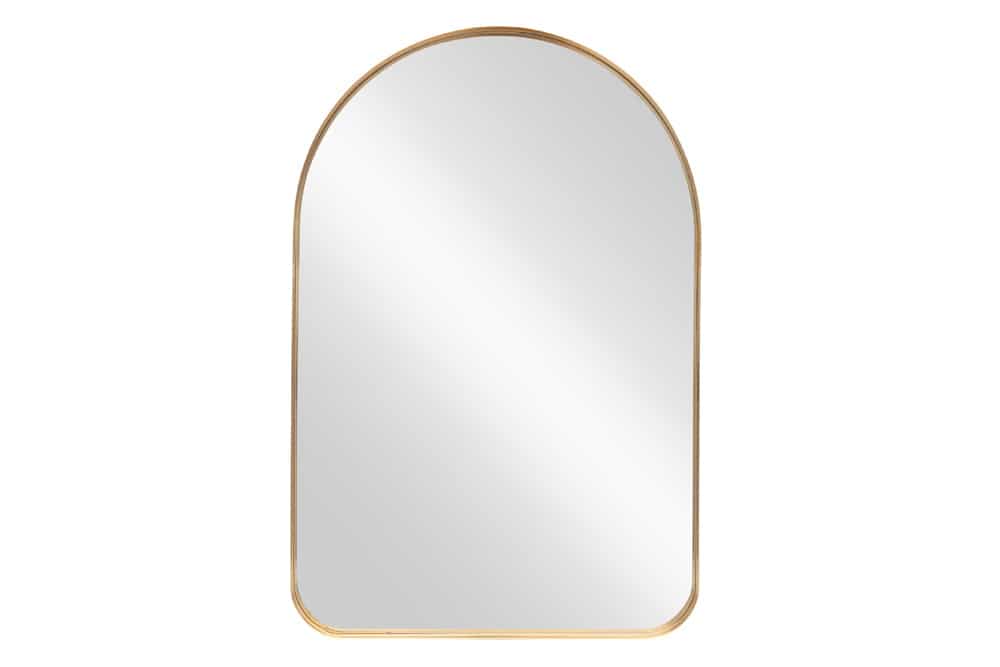Moderner Wandspiegel ARCA 90cm gold Aluminium