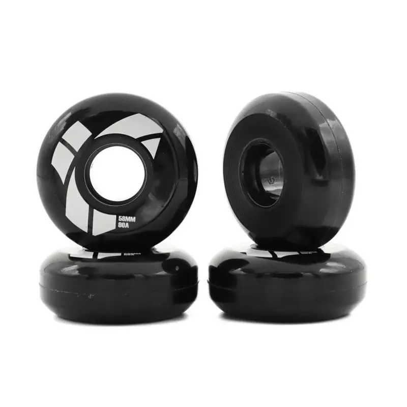 Roues rollers street TRIGGER Team x4 Noir 58 mm