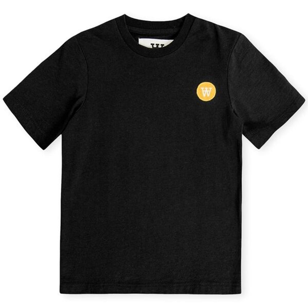 Double A Ola T-shirt Black - Wood Wood → Luksusbaby.dk