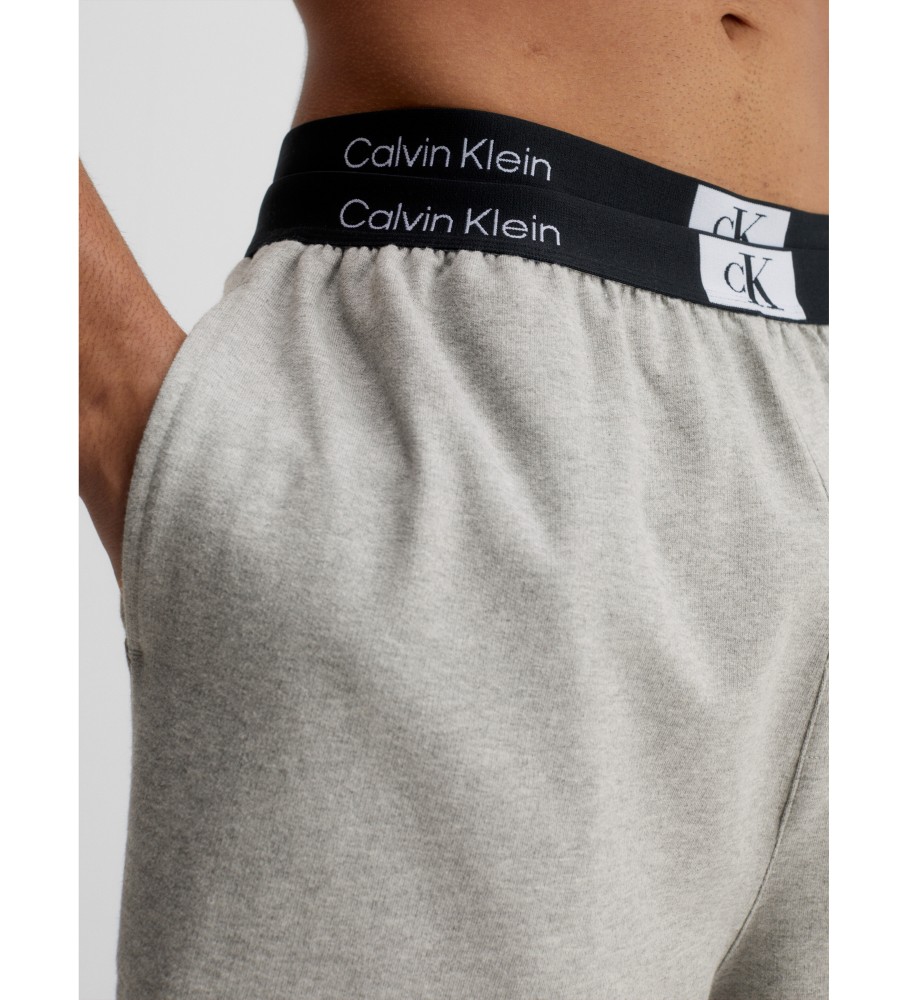 Calções de pijama Calvin Klein Ck96 cinza