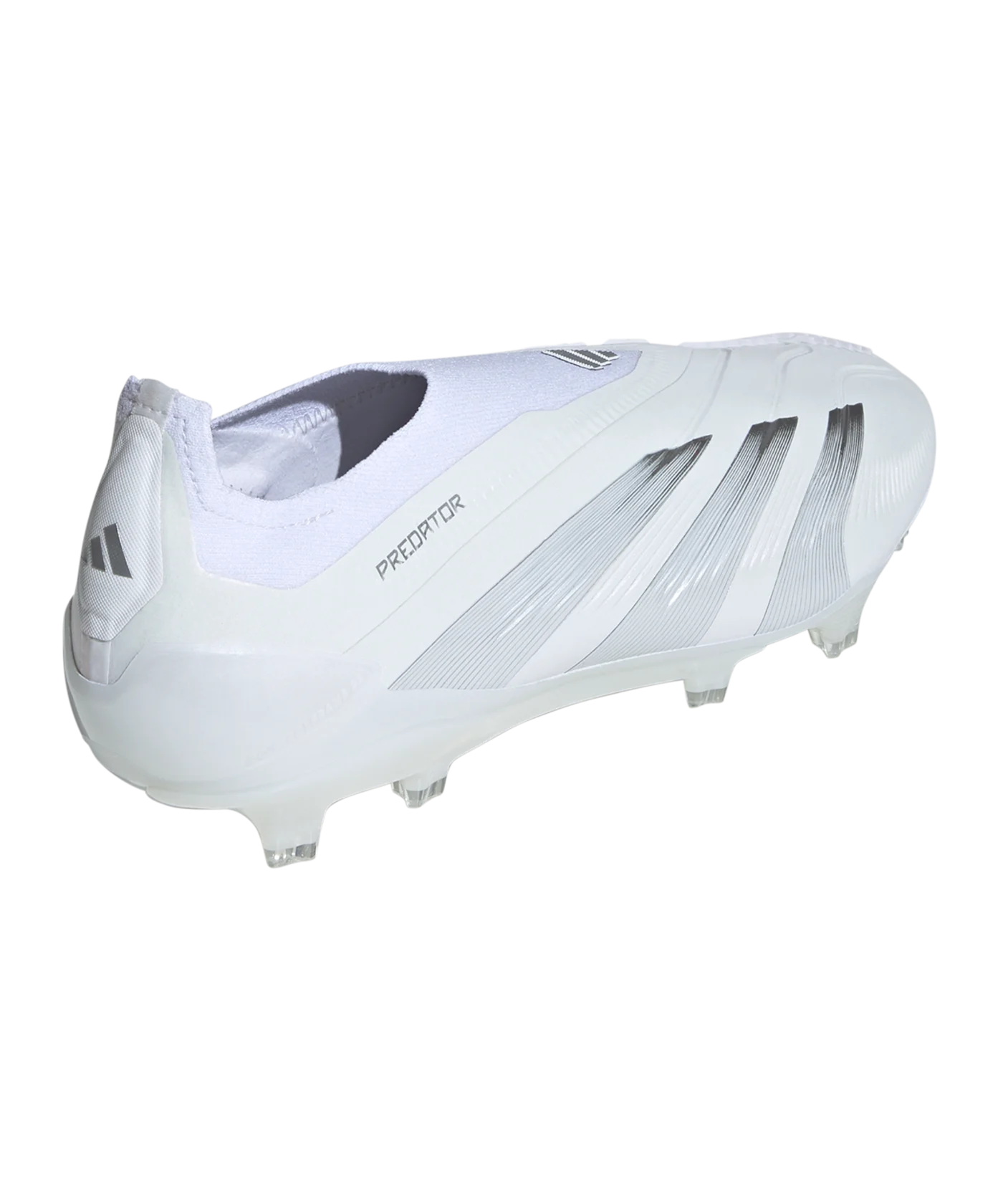 adidas Predator Elite LL FG Pearlized Weiss Silber Weiss