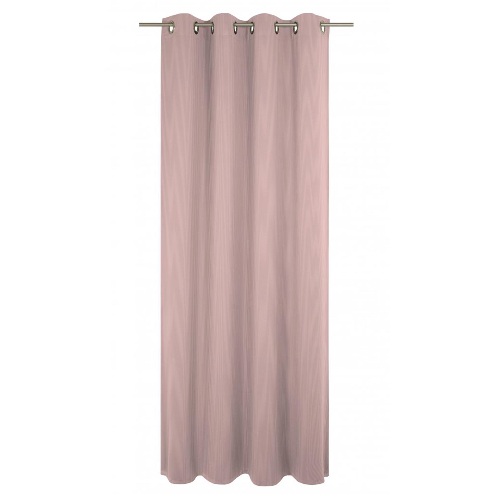 Einzelschal UNI COLLECTION - rosa - mit Ösen - 145x145 cm