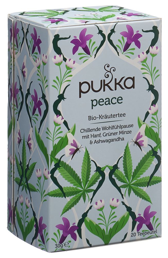 PUKKA Peace Tee Tees Bio Btl 20 Stk