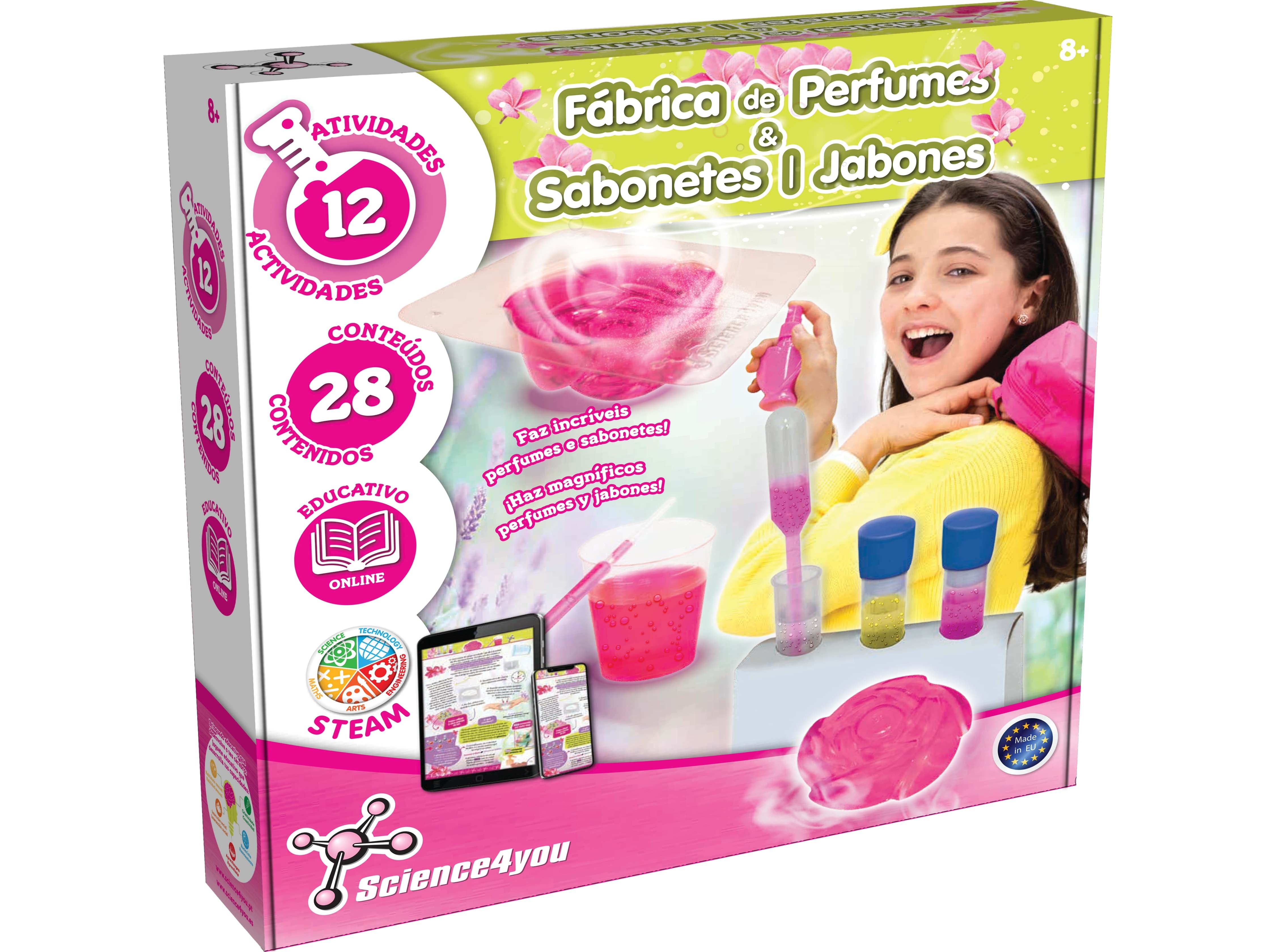 FÁBRICA SCIENCE4YOU PERFUMES E SABONETES