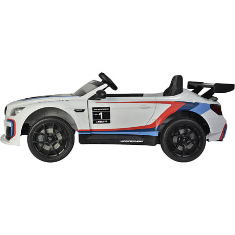 BMW M6 GT3 hvid elektrisk bil 12V