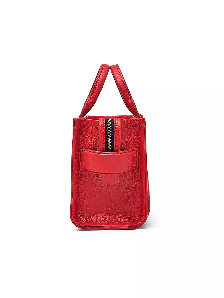 MARC JACOBS Ledertasche - Tote Bag THE MINI TOTE rot