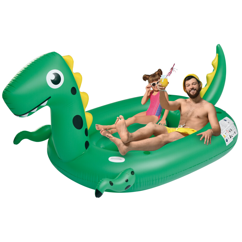 Alert Splash Opblaaseiland Dino240 x 180 cm