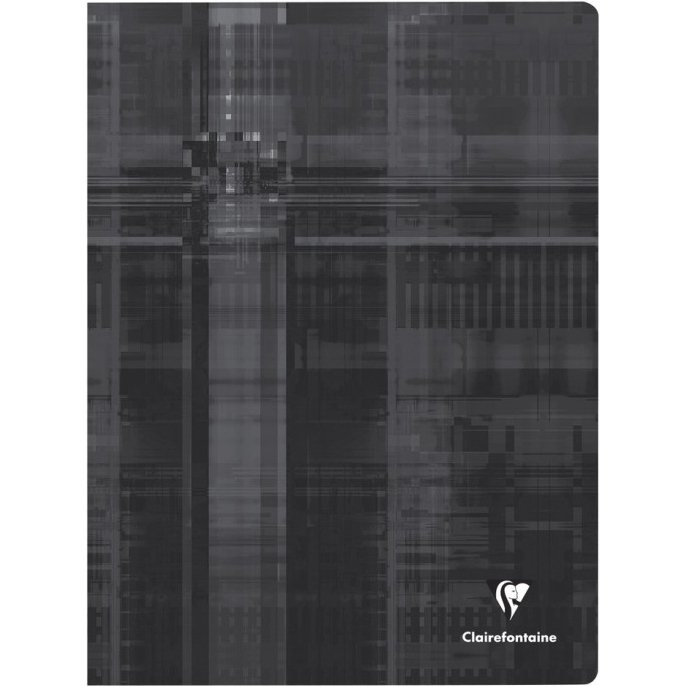 Cahier piqué clairefontaine a4+ 24x32cm 192 pages 90g réglure séyès coloris assortis