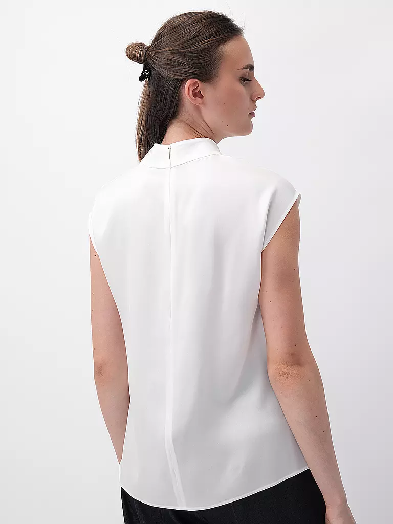 BOSS Bluse BIDRIZ weiss