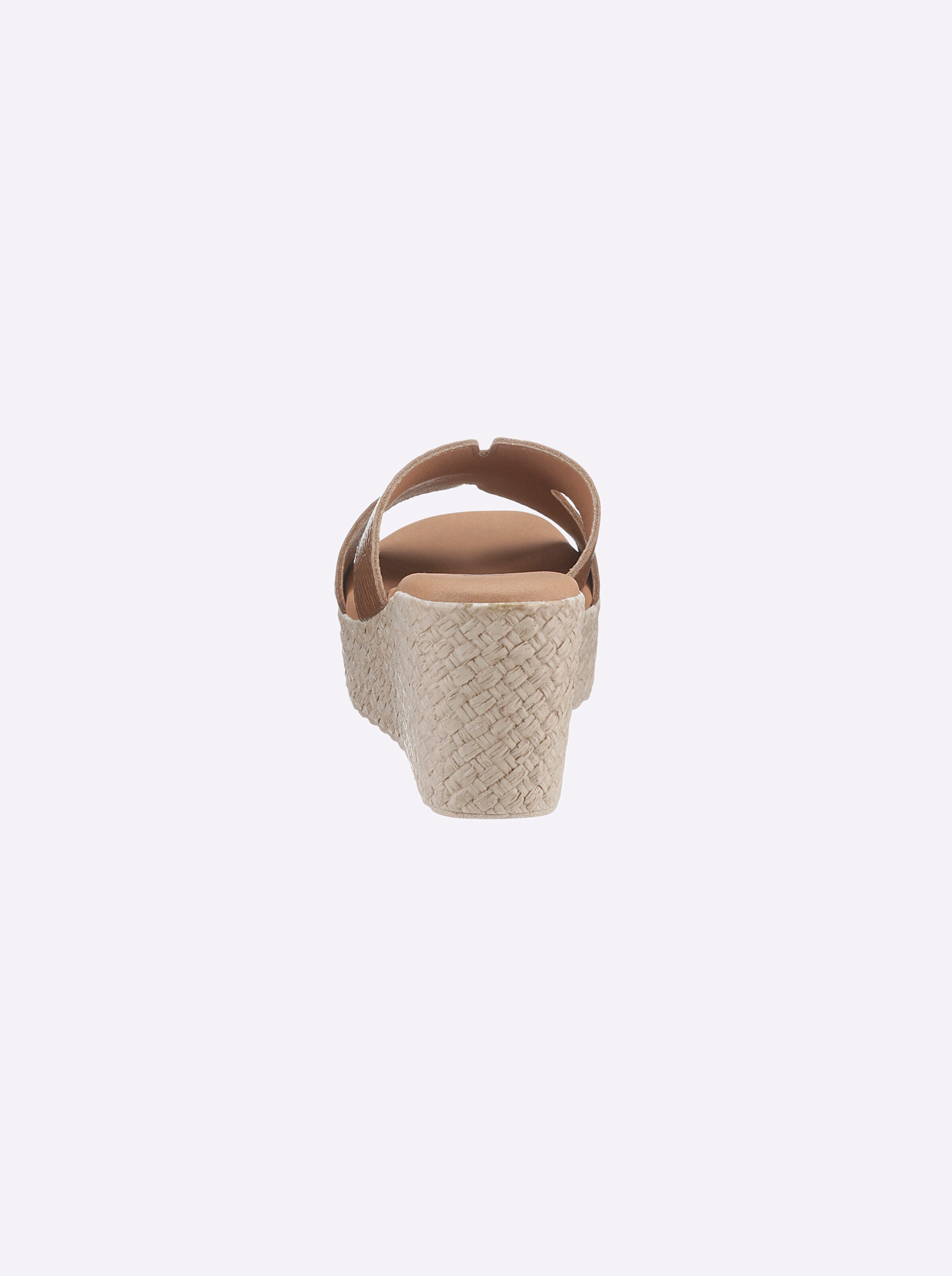 heine Pantolette in cognac