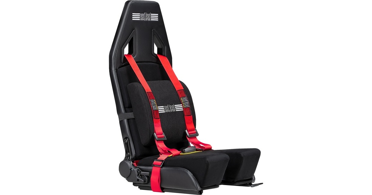 Next Level RacingFlight Simulator Seat Only racing simulator  (Zwart/rood)