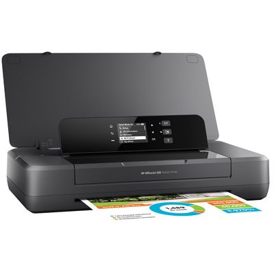 HP Officejet 200 Mobile Printer - imprimante jet d'encre couleur A4 - USB 2.0, Wifi, USB - portable
