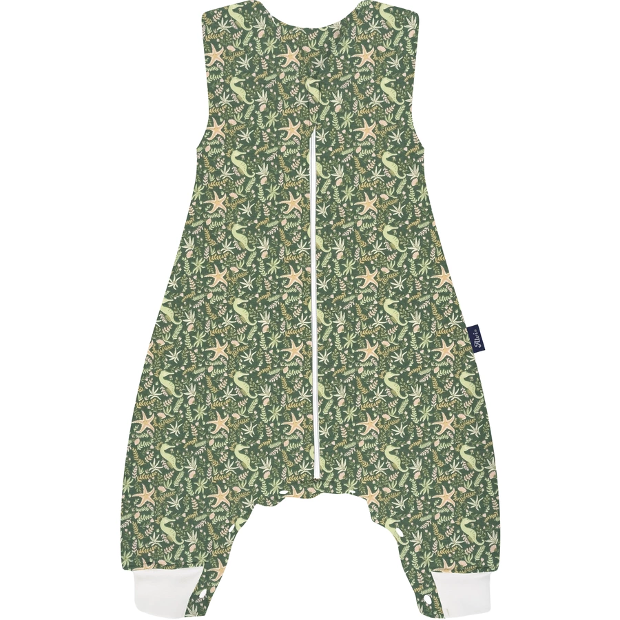 Alvi® Sleep-Overall Underwater World grünbeige