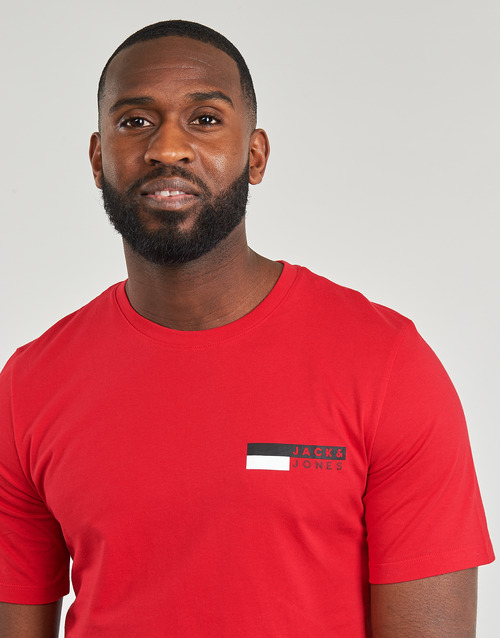Jack & Jones - JJECORP LOGO TEE PLAY SS O-NECK - Rouge