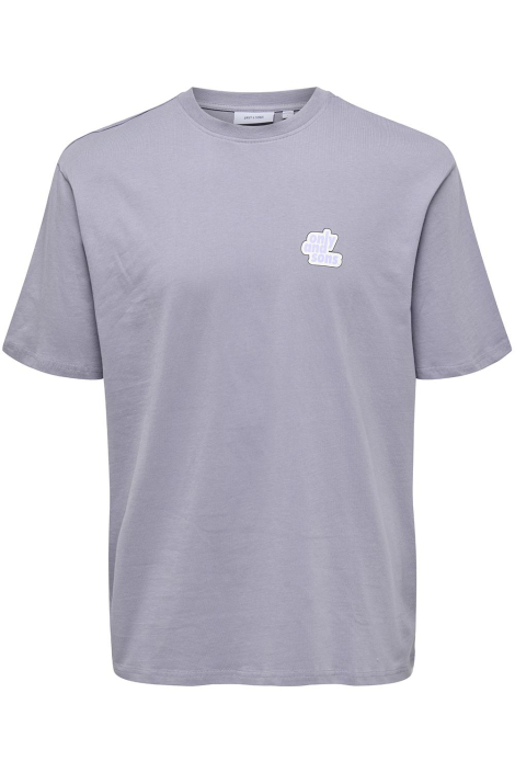 Only & Sons grijze heren t-shirt