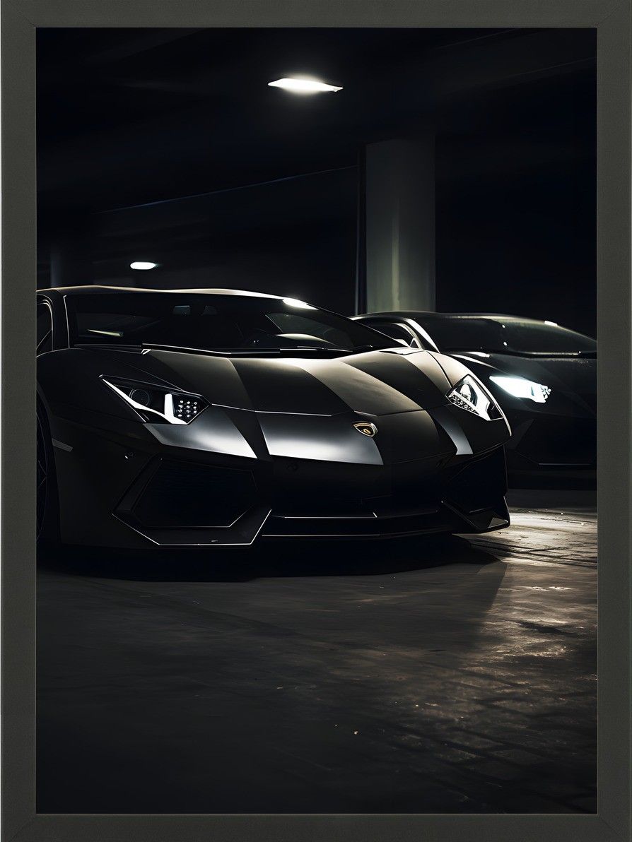 Art Print Luxury Garage